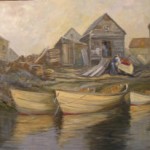 David Fouts, andmark Gallery, Ocean Avenue Kennebunkport Maine dory maker